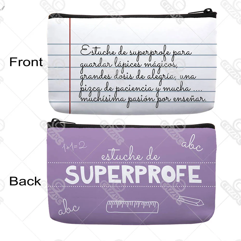 Сумка с двусторонней печатью и надписью Superprofe|link| |