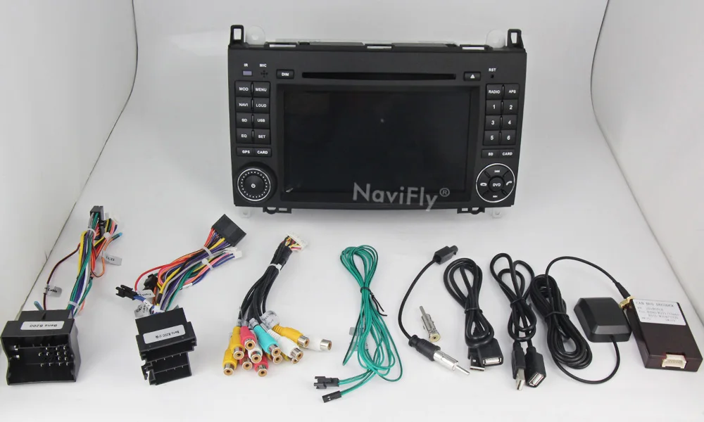 Navifly Android9.1 RDS OBD2 DAB Автомобильный мультимедийный плеер для Mercedes Benz B200 A B класс W169 W245 Viano Vito W639 Sprinter W906
