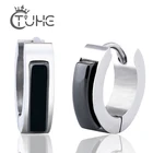 Высококачественные Простые керамические серьги, ювелирные изделия черного и белого цвета с покрытием AAA серьги-гвоздики из керамики для женщин, свадебный подарок