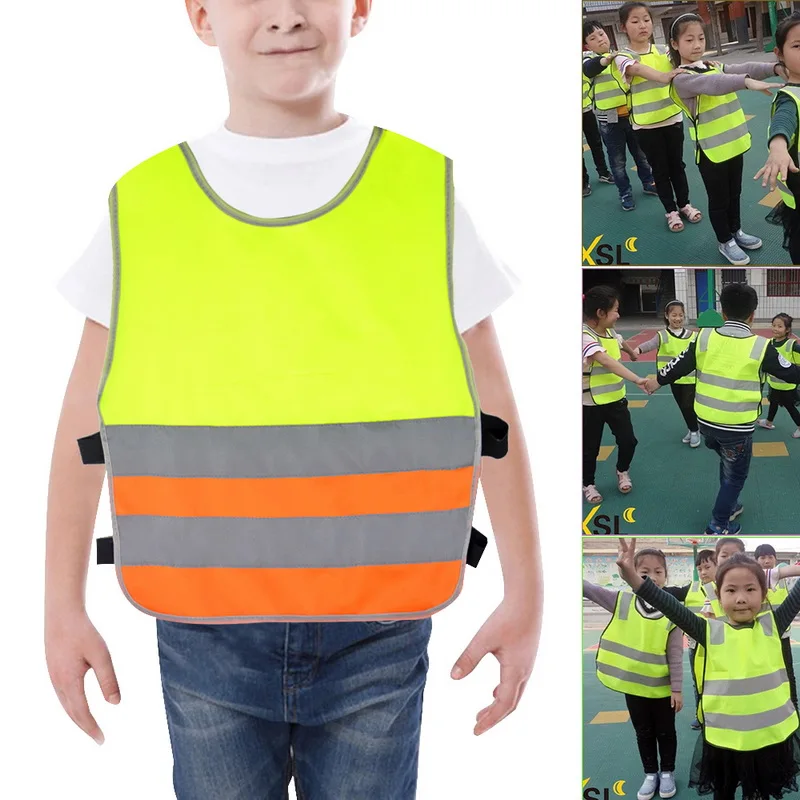 Прямая поставка модные светоотражающие жилеты 2 комплекта с высокой видимостью