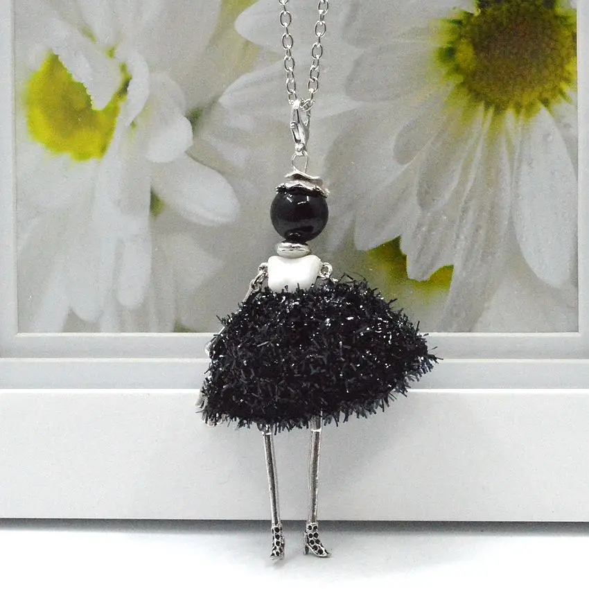 Новейшая модная зимняя Кукла Ожерелье Ювелирные изделия распродажа прекрасное