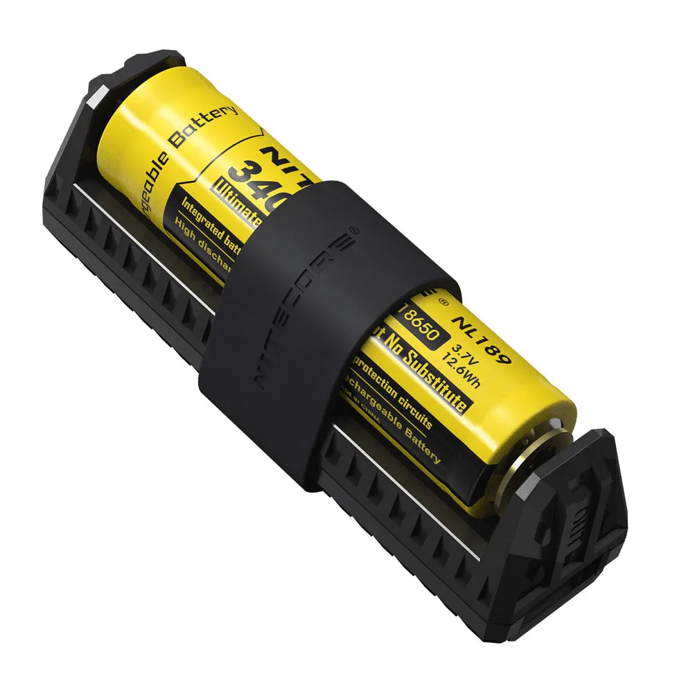 NITECORE F1 F2 двойного назначения зарядное устройство Банк мощности для зарядки 18650 RCR123 26650 14500 IMR/литий-ионные аккумуляторы - Цвет: F1
