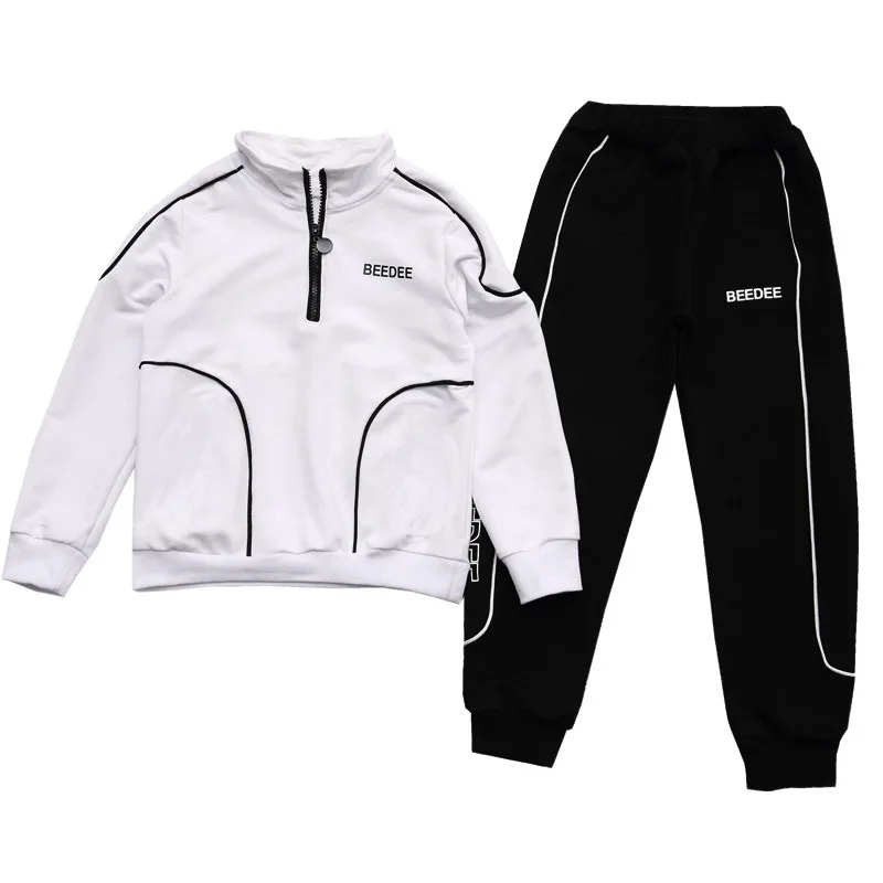 Boys Sportswear Spring Autumn Casual Toddler Teens Clothes Long Sleeve Coat Pant Children Clothing Set Kids Tracksuits | Детская одежда