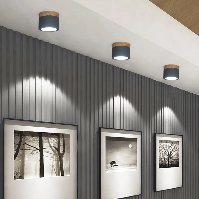 Потолочный светильник в нордическом минималистическом стиле s Современная