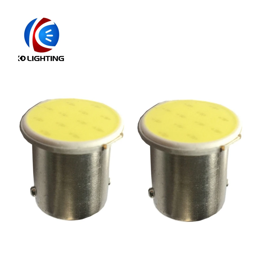 KD 10 шт./партия S25 P21/5 Вт 1157 bay15d 1156 ba15s Led COB 12 В Авто Светодиодные Автомобильные RV