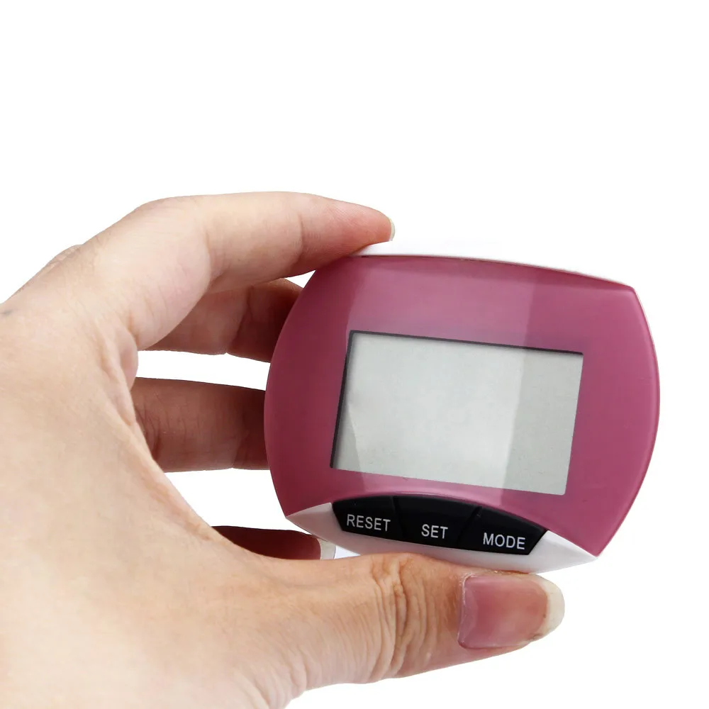 Высокое качество шагомер для ходьбы калорий водонепроницаемый ЖК-дисплей