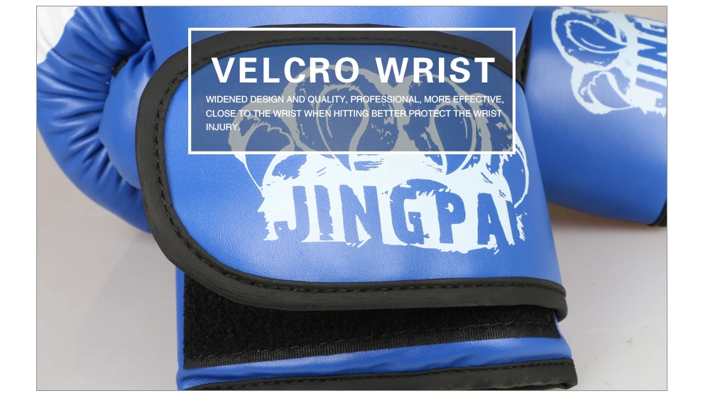 10 унций оптом Муай Тай ПУ кожаные боксерские перчатки для мужчин и женщин