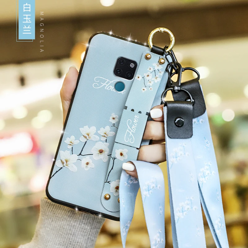 For XiaoMi 5 6X Mobile Shell Female Max 2 3 New Silicone Personality Wristband 8 9 Lite SE Teenage Fashion Lanyard Halter Cover |