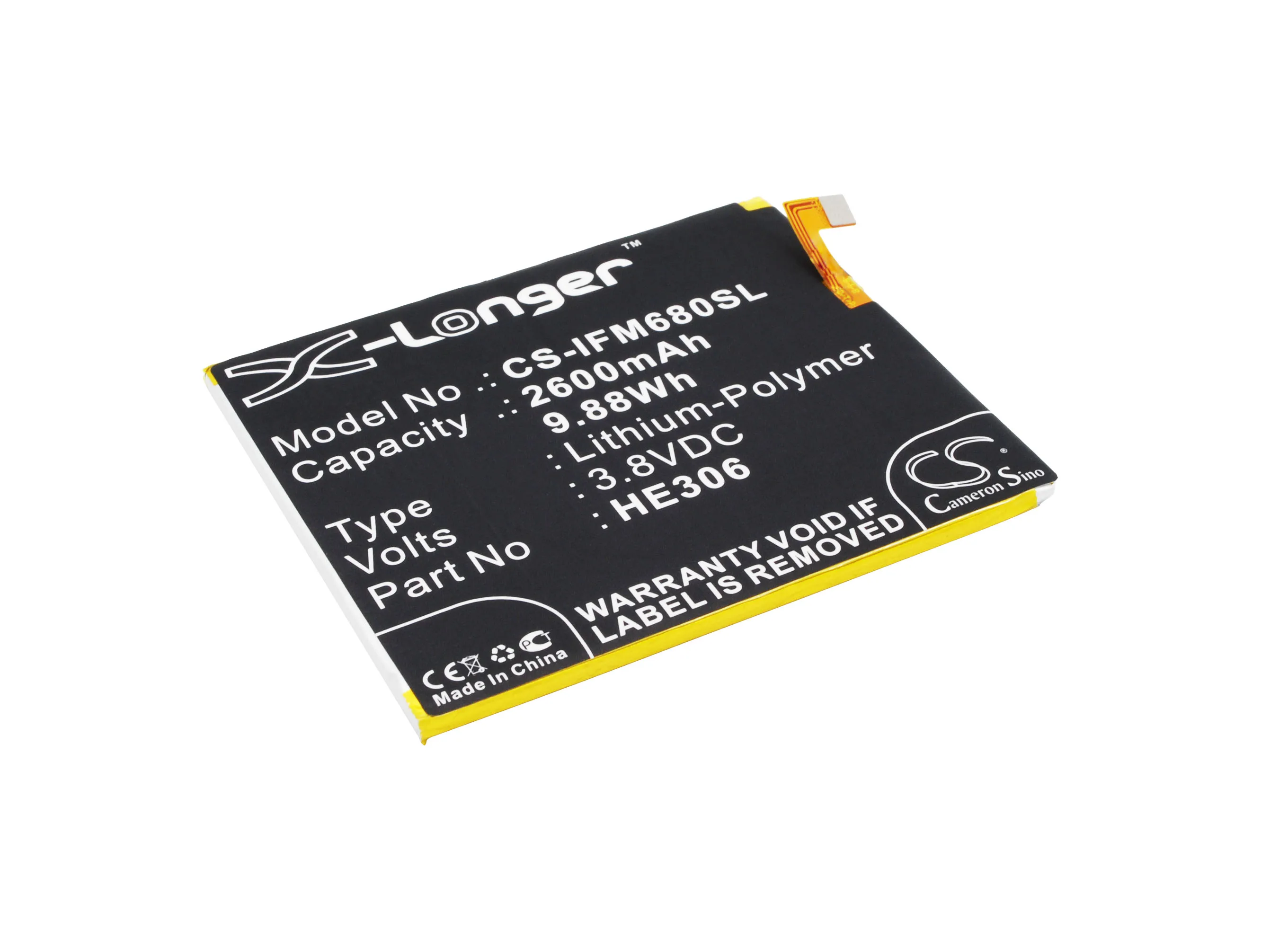 Аккумулятор Cameron Sino 2600mAh HE306 для Infocus M535 M680 | Мобильные телефоны и аксессуары