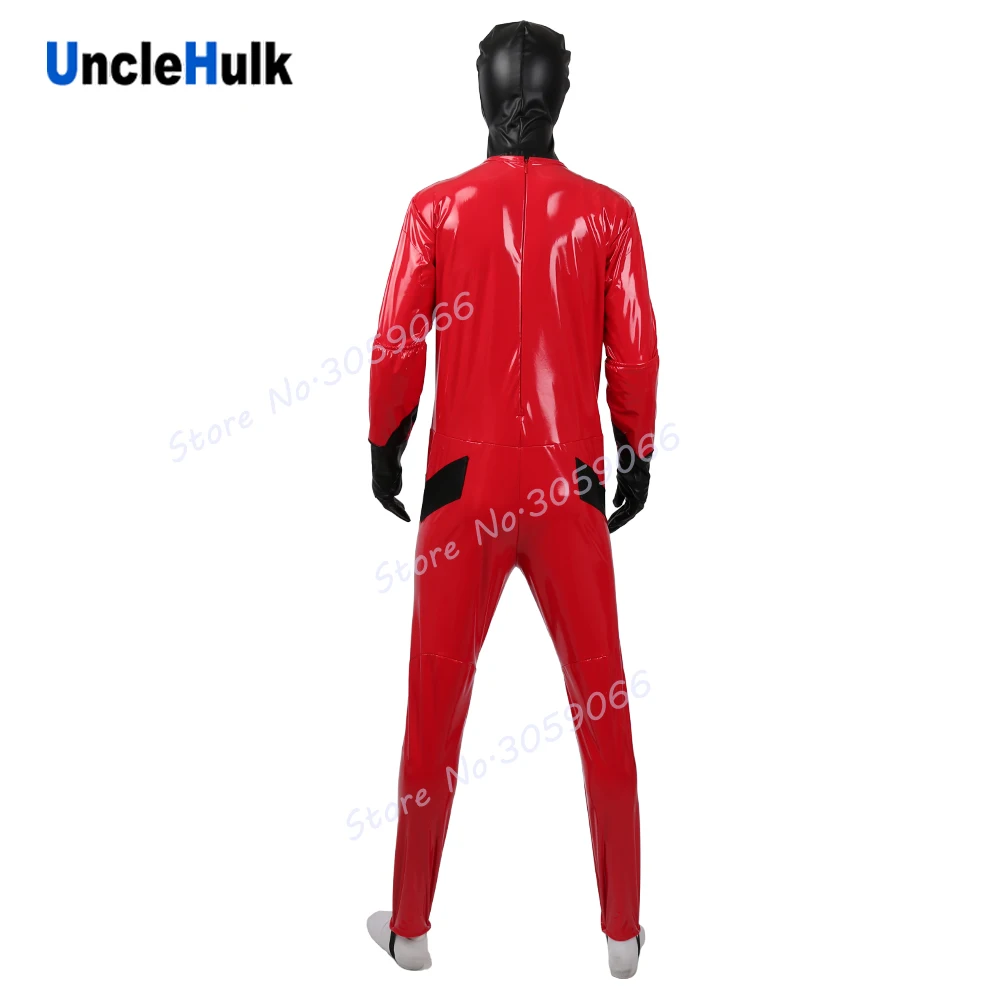 Костюм Kamen Rider Geiz из искусственной кожи Zentai искусственная кожа и перчатки
