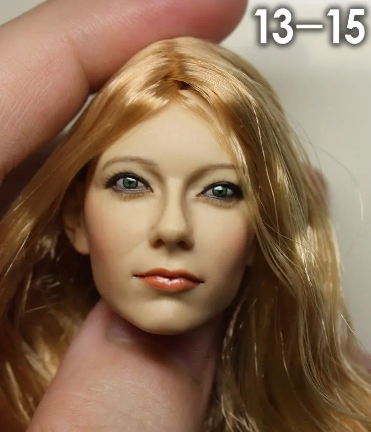 Голова KUMIK 1/6 женская голова искусственная резьба по голове девушки модель с