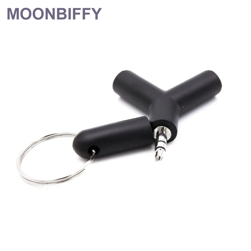 MOONBIFFY Y Тип 3 5 мм разъем для наушников с двумя разъемами разделители | Электроника