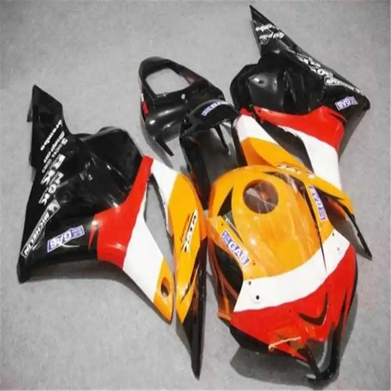 

Хомут CBR 600 RR 09-12, оранжевый, красный, черный обтекатель (литье под давлением), лидер продаж, для кузова CBR600RR F5 2009-2012