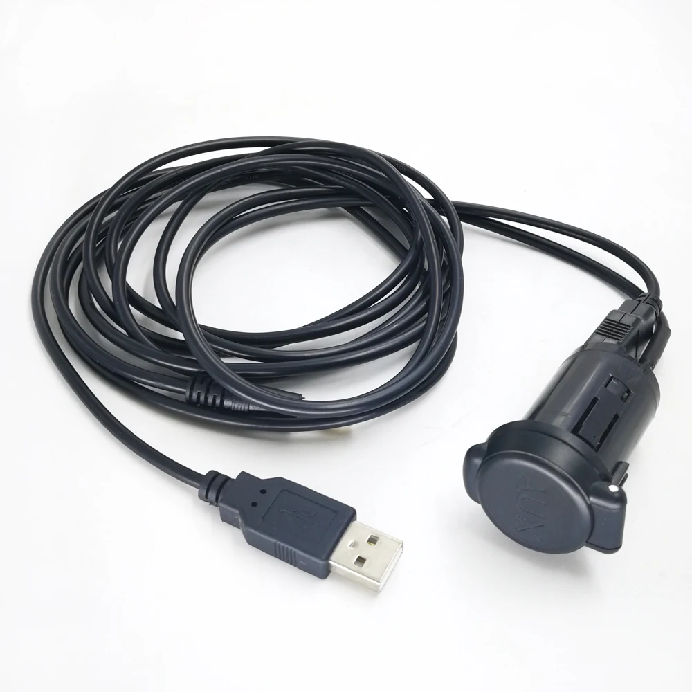 Biurlink автомобильный Golve AUX USB переключатель удлинитель usb зарядный переключатель порт для Citroen C2 C4 peugeot 207 307 308 408 4008