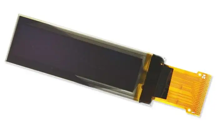 Выделите 2 08 дюймовый oled дисплей 24pin 256*64 OLED с настройкой серого SH1122 подключенной