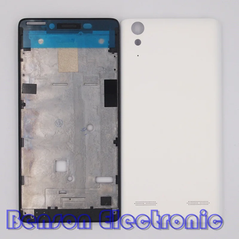 Baansam держатель ЖКД на переднюю раму Батарея задняя крышка для lenovo K3 K30 A6000 Корпус чехол с Мощность кнопки регулировки громкости