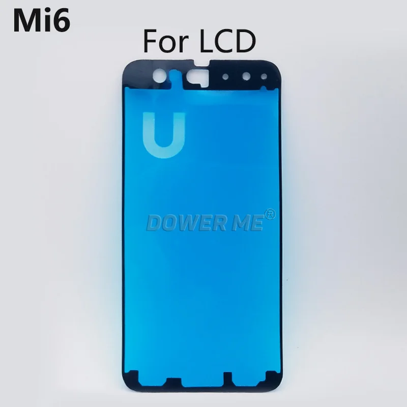 Dower Me для Xiaomi 6 Mi6 ЖК экран наклейка передняя средняя рамка задняя крышка клей