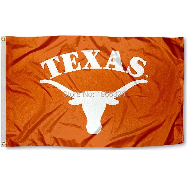 Университет Техаса Longhorns Флаг UT Большая 3ft х 5ft | Дом и сад