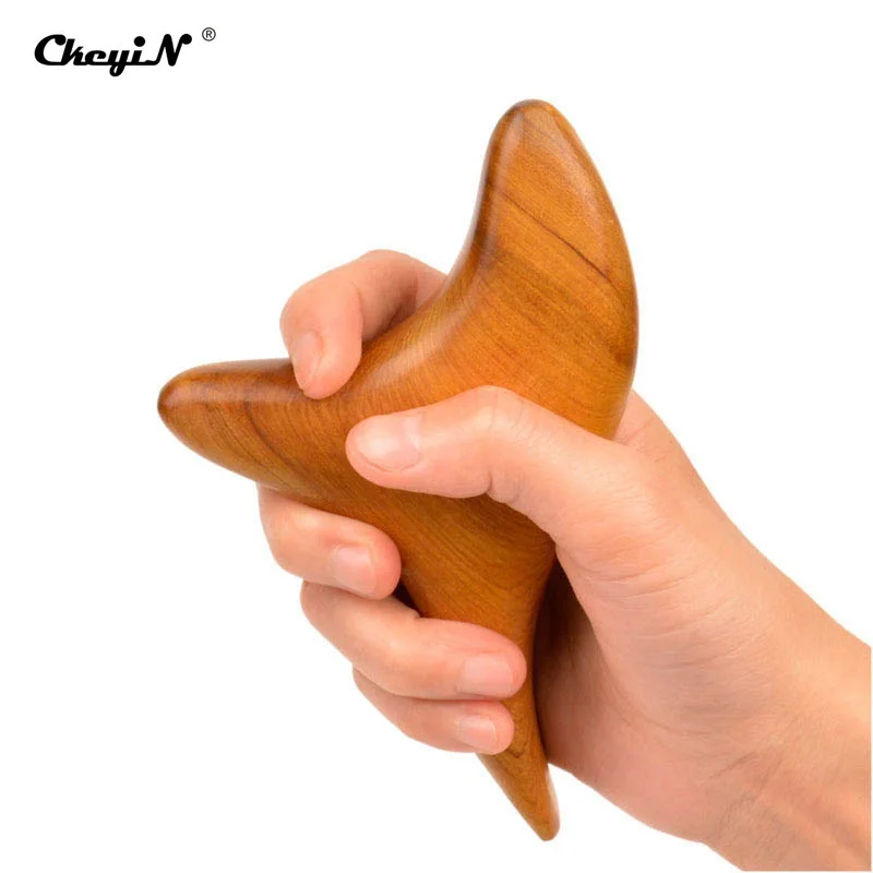 CkeyiN 1 шт./2 шт./3 шт. деревянная Массажная палочка Gua Sha для доски акупунктурный
