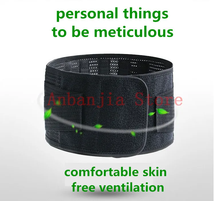 Мужские ремни дышащий поясничный корсет для похудения Женский Мужской