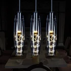 Современная Минималистичная Строительная Люстра для столовой