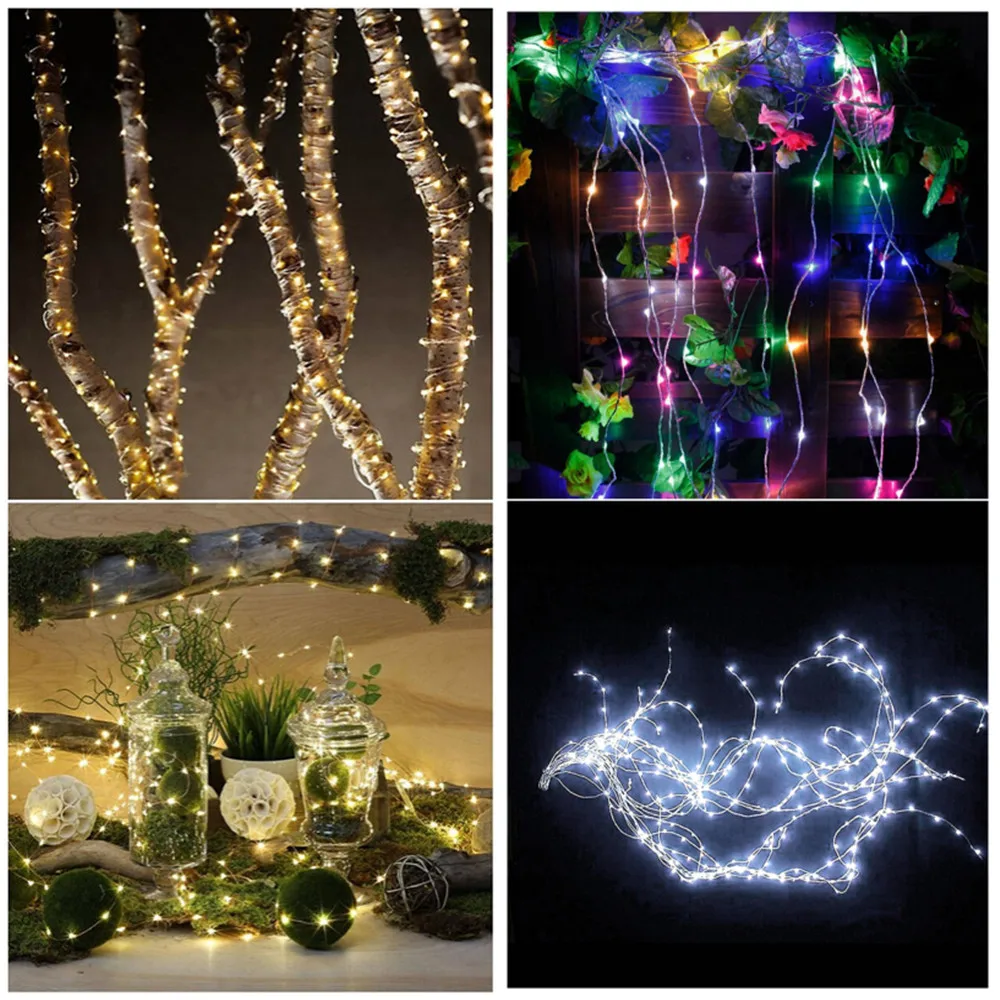 Светодиодная гирлянда 10 м 100 светодиодов|led starry lights|string lights outdoorfairy warm white |