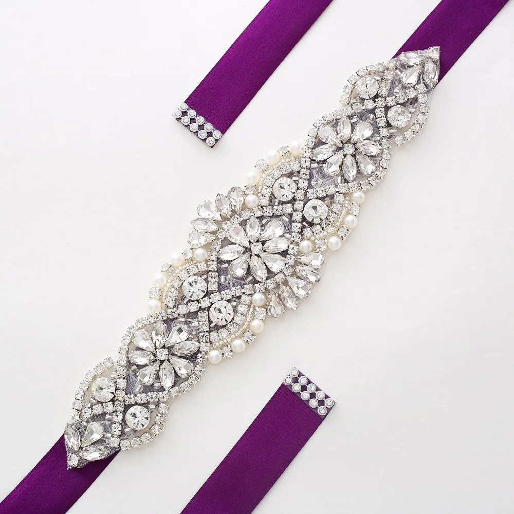 Свадебный пояс жемчуга и кристаллы для свадьбы стразы свадебного платья