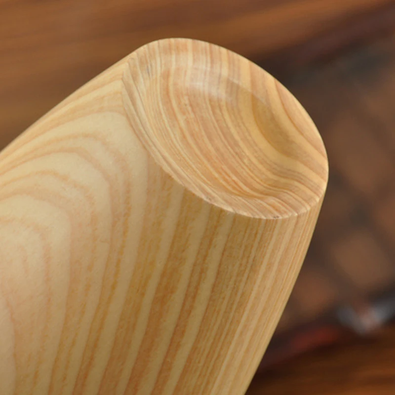 Креативная натуральная оригинальная деревянная бутылка чашка для пива высокое