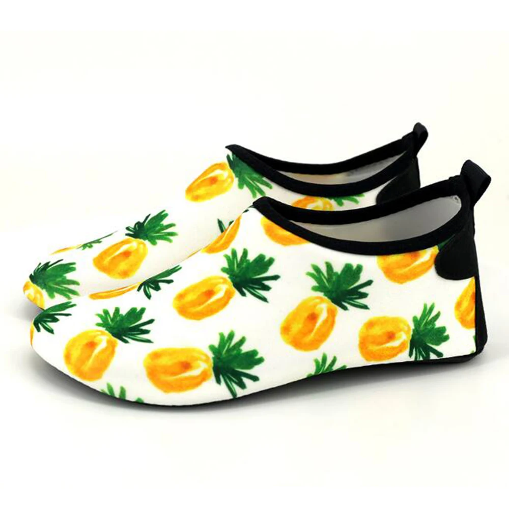New Summer Kid Diving Shoes Unisex Beach Pineapple Cartoon Swimming Water Anti Slip Sport Surfing Underwater D35 |