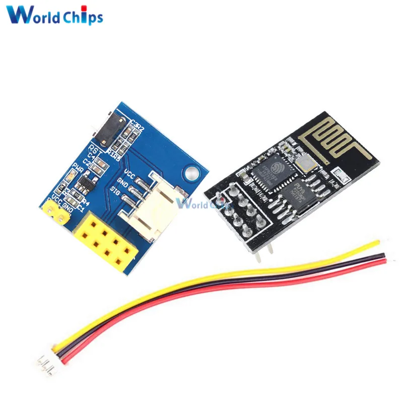 ESP8266 ESP 01 WS2812 RGB светодиодный модуль контроллера для Arduino IDE Light Ring Smart Electronic DIY с