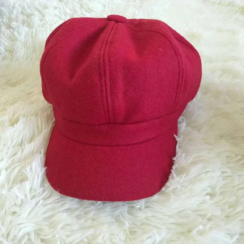 Leisure Wild Literature Newsboy Caps Cute Lady Hats Autumn Fashion Berets cap Lightweight Octagon Hat free shipping sale |