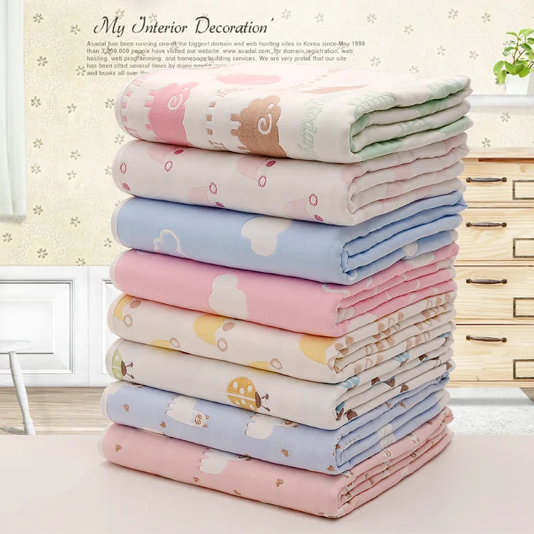 Muslin одеяла для детей с пышной 6 слойной юбкой хлопок мягкие носки