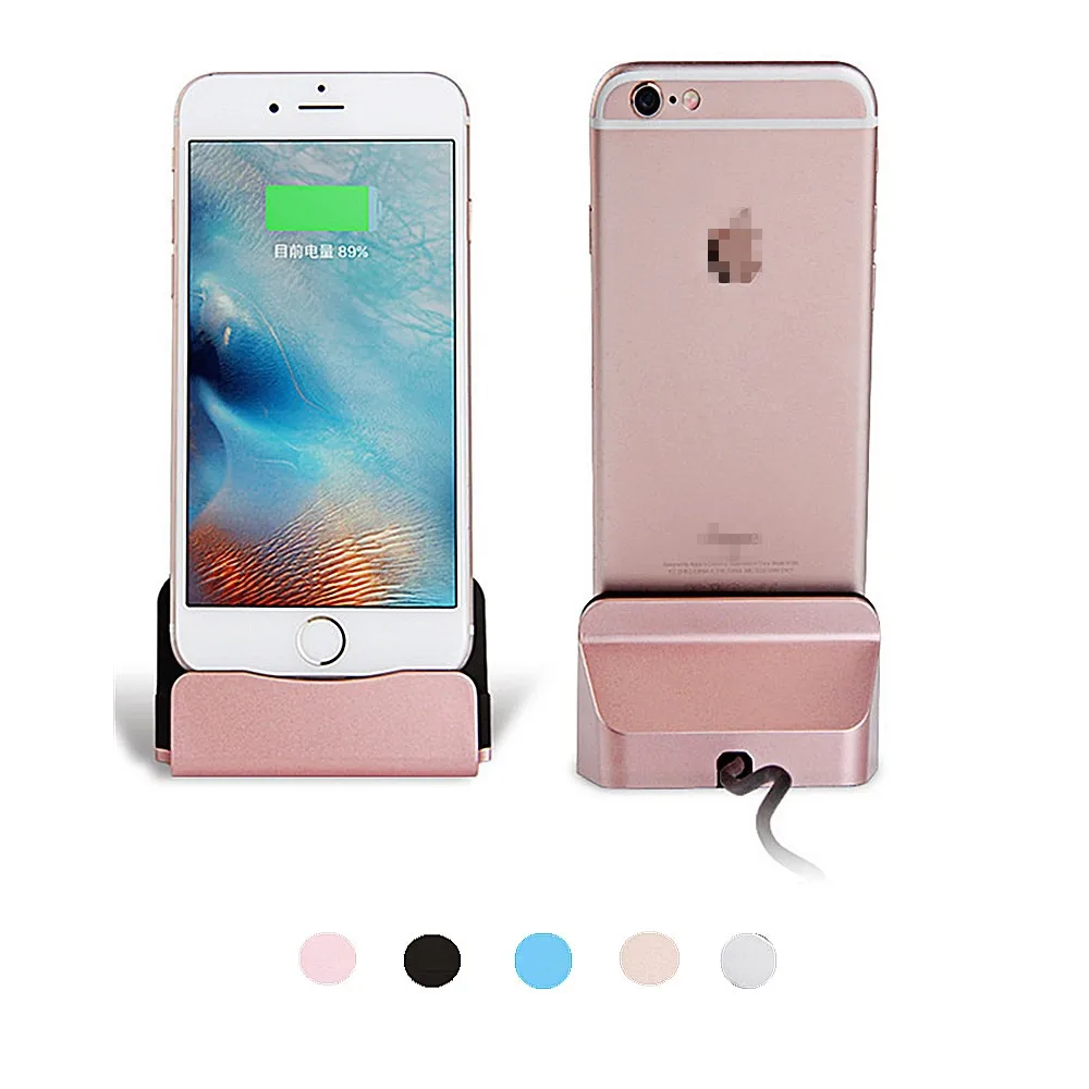 Настольное зарядное устройство для телефона type C iPhone X 8 Plus s Usb зарядный телефонный