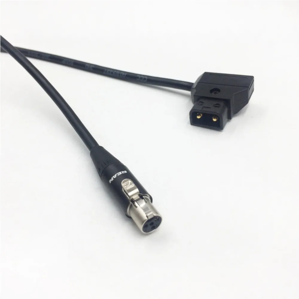 ARRI камеры TVlogic монитор 12 В кабель питания для монитора D TAP Neutrik REAN RT4FC B Mini XLR разъем 4