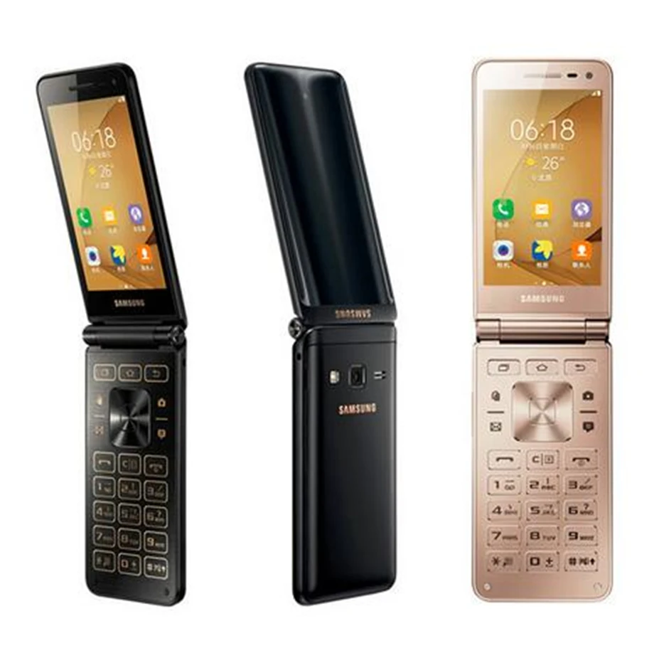 Samsung Galaxy Folder 2 G160N смартфон с 5 дюймовым дисплеем четырёхъядерным процессором ОЗУ