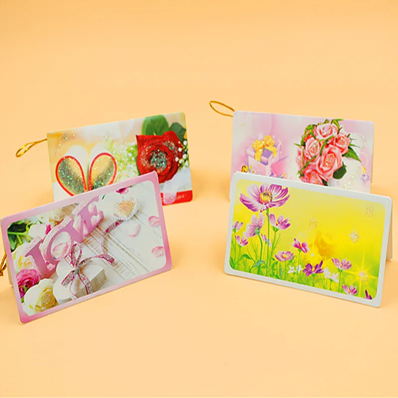 (144 шт./лот) новая модель милая маленькая поздравительная открытка мини свадебная