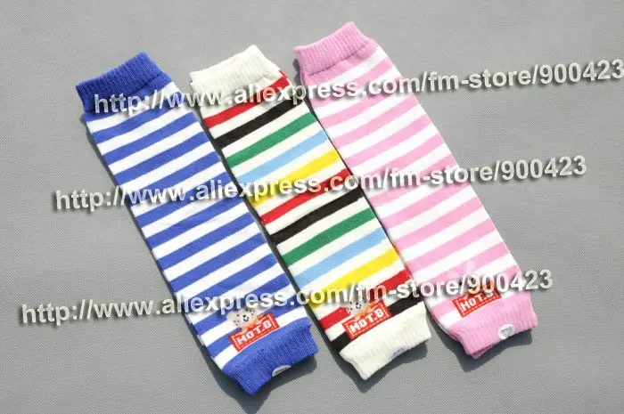 

New Arrival Unisex Cotton Characte 60pieces/lot Baby Leg Warmers Hip Knee Pads Protector Legging Inverno