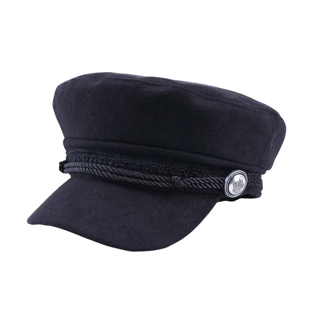 Newly Women Winter Beret Cap Solid Color Soft Hat Lady Stylish Visor Caps m99 | Аксессуары для одежды