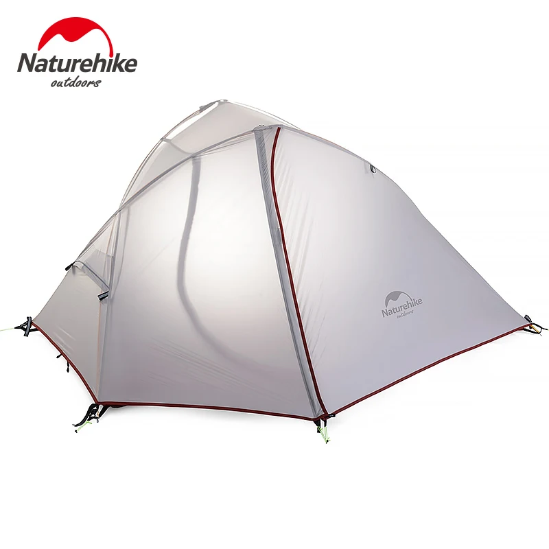 NatureHike 1 2 человек кемпинговая палатка Сверхлегкий силиконовый НЧ походные