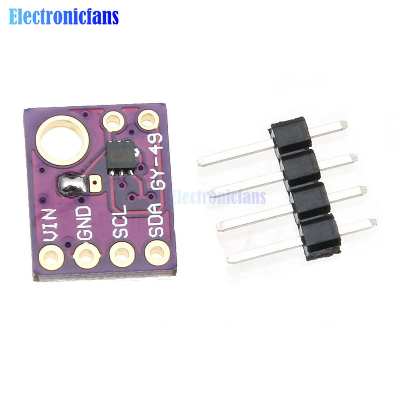 Модуль датчика окружасветильник GY49 MAX44009 для Arduino с 4-контактным модулем заголовка