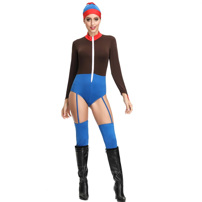 Костюмы цирковых клоунов JYZCOS маскарадный костюм для косплея эластичные боди