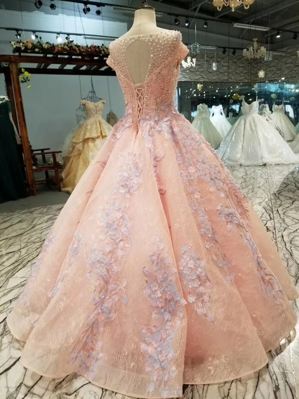 Новинка 2018 г. романтичный роскошный бальный корсет CloverBridal ручной работы с