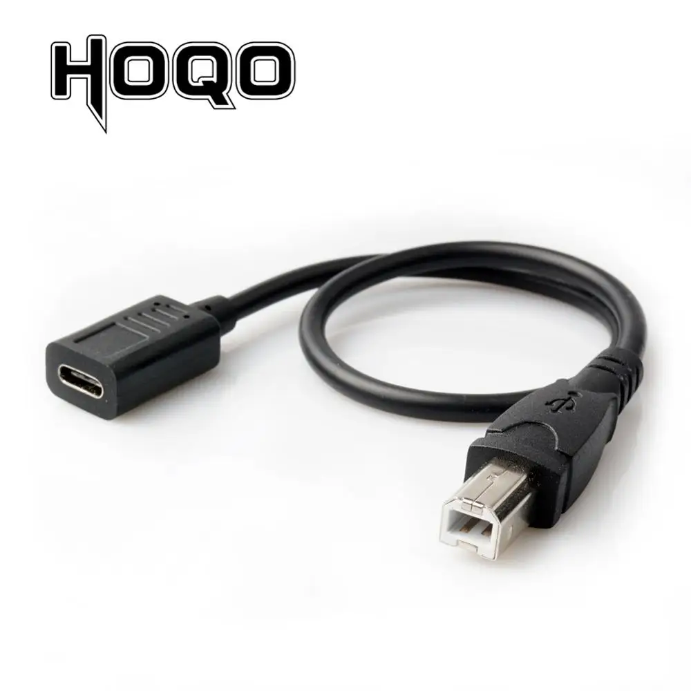 Женский к USB B Штекерный кабель 3.1 Тип C разъем 2 0 конвертер данных для Macbook Pro Air |