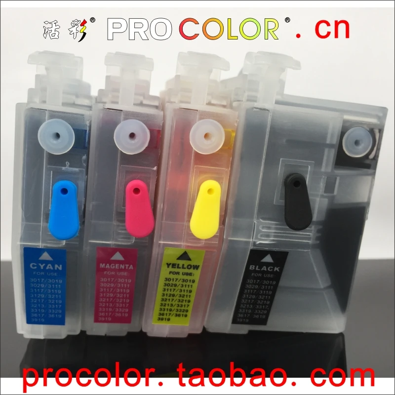 

Full LC3319 XL LC3317 refill ink cartridge for BROTHER MFCJ5330DW MFCJ5730DW MFCJ6530DW MFCJ6930DW MFCJ6730DW J6930DW with chip
