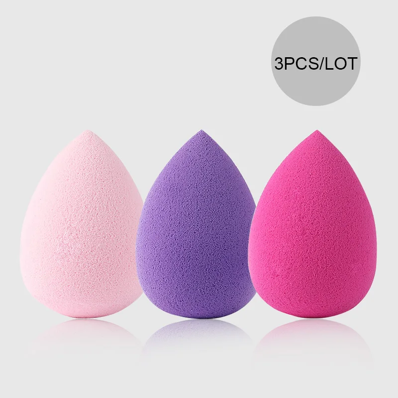 BT003-3PCS-03 ROSALIND, 3 шт./лот, набор спонжей для макияжа, косметическая губка для лица, косметическая губка для мытья, набор спонжей для макияжа - Цвет: BT003-3PCS-03
