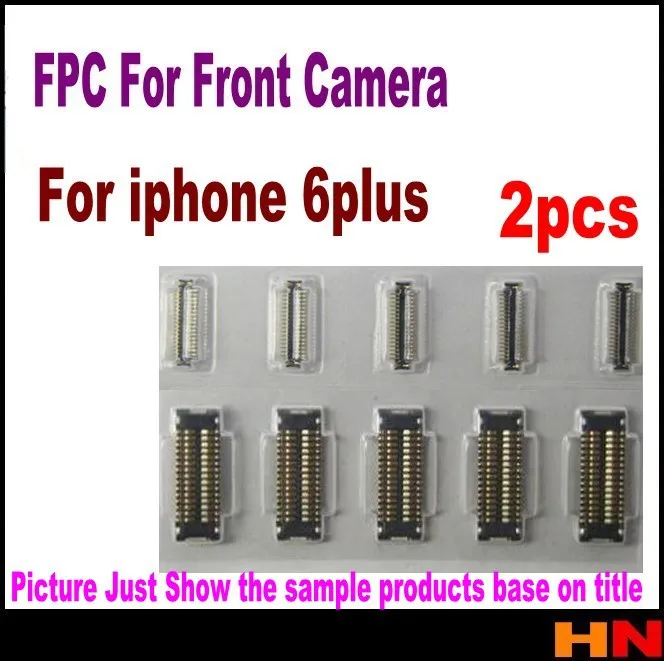 2 шт. фронтальная камера FPC Разъем Порт розетка на материнскую плату для iPhone 6 plus 5