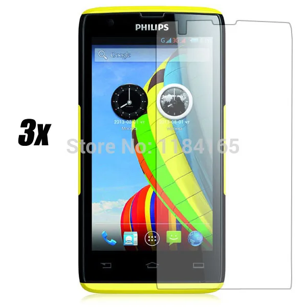 Пленка для Philips W6500 Защитная пленка экрана высокопрозрачная Передняя прозрачная