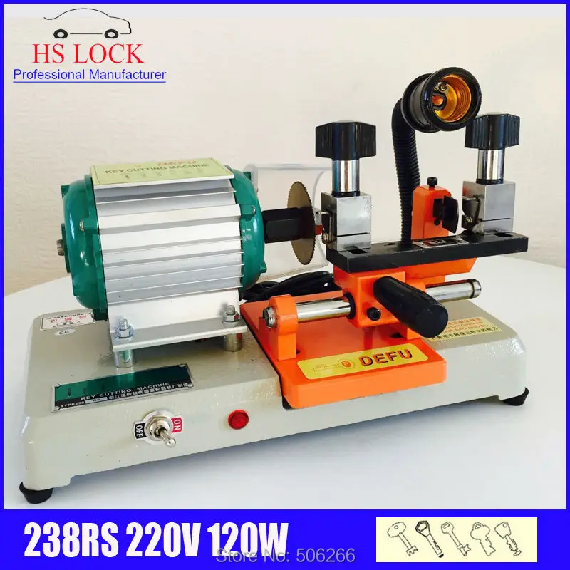 original defu 238RS key cutting machine 220v 120w auto duplication made in China fast ship | Инструменты