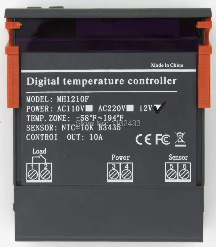 Регулятор температуры MH1210F 12 В постоянного тока по Фаренгейту|control universal|temperature