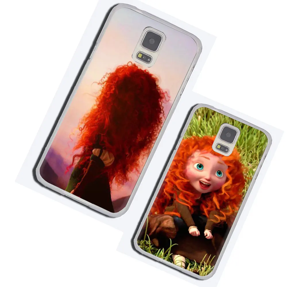 Мультяшный жесткий чехол для телефона Brave Merida Samsung Galaxy S6 7 Edge S8 9 10 Plus Note 8 M10 20